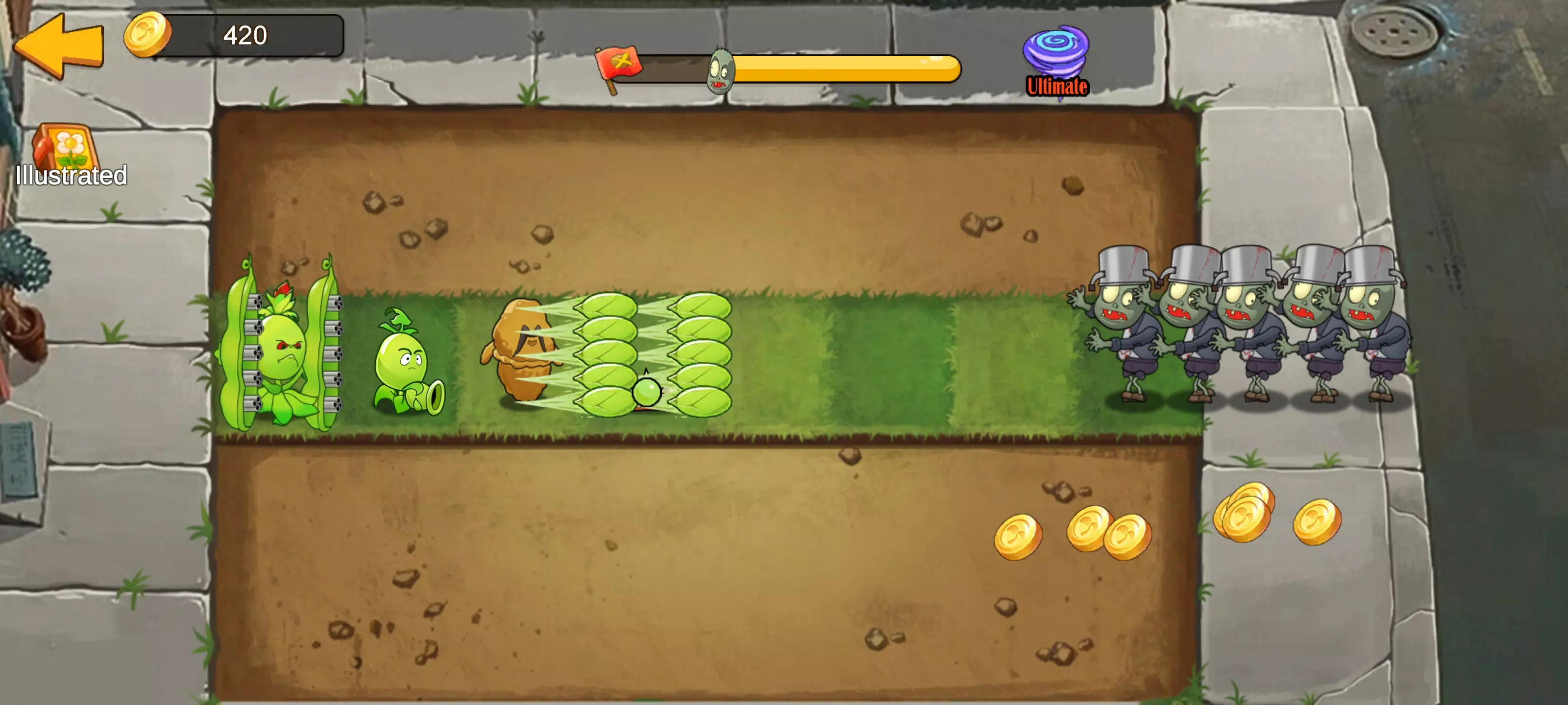 Merge Plants – Defense Zombies ဖန်သားပြင်ဓာတ်ပုံ 2