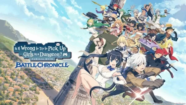 DanMachi Battle Chronicle encerra serviços e deixa modo offline disponível