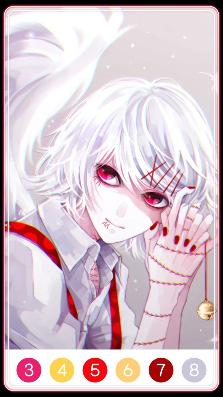 Schermata Tokyo Ghoul Paint by Number 0