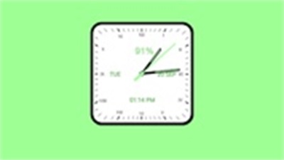 Analog Clock Square Cloassic Скриншот 2