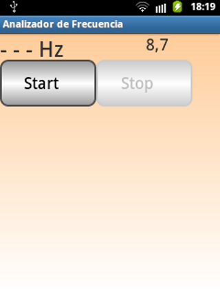 Schermata Frequency Analyzer 2