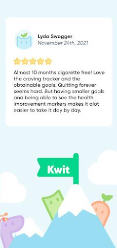 Kwit - Quit smoking for good! Screenshot 0