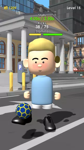 The Real Juggle: Soccer 2024 Captura de pantalla 1
