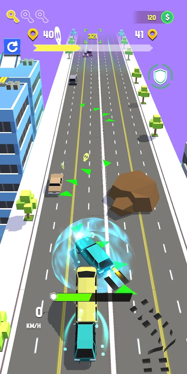 Crazy Driver 3D: Car Traffic应用截图第3张
