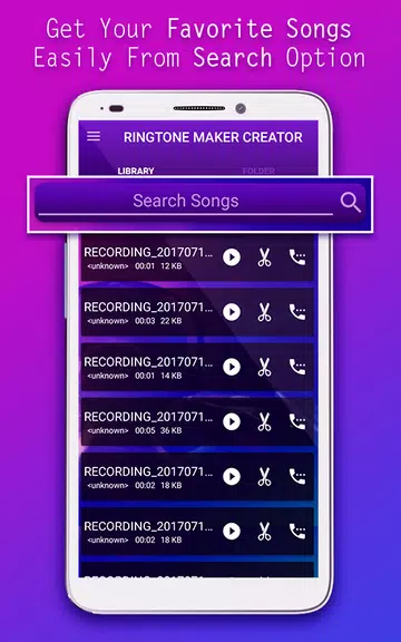 Ringtone Maker & Creator Capture d'écran 3