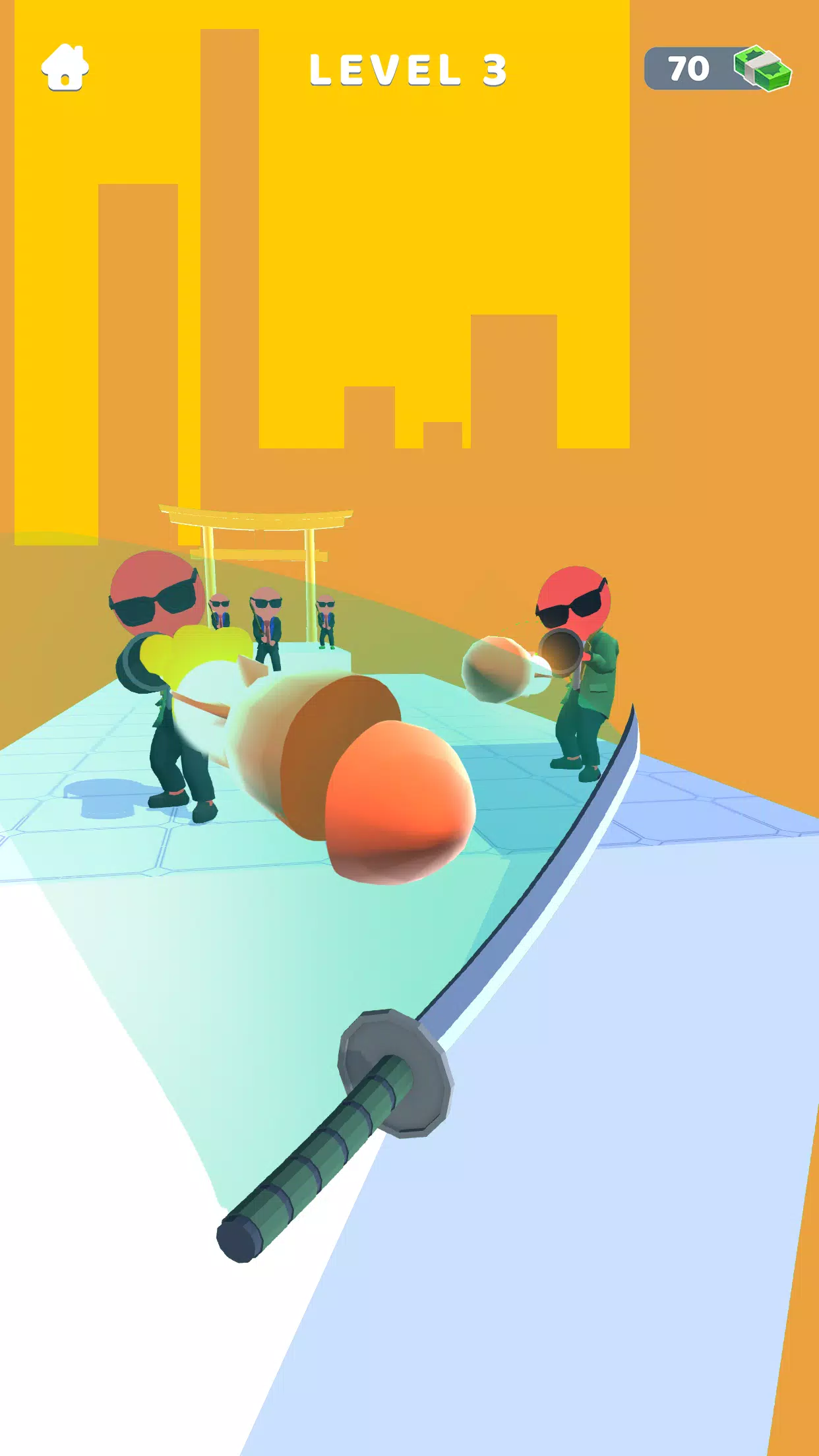 Schermata Sword Play! Ninja Slice Runner 2