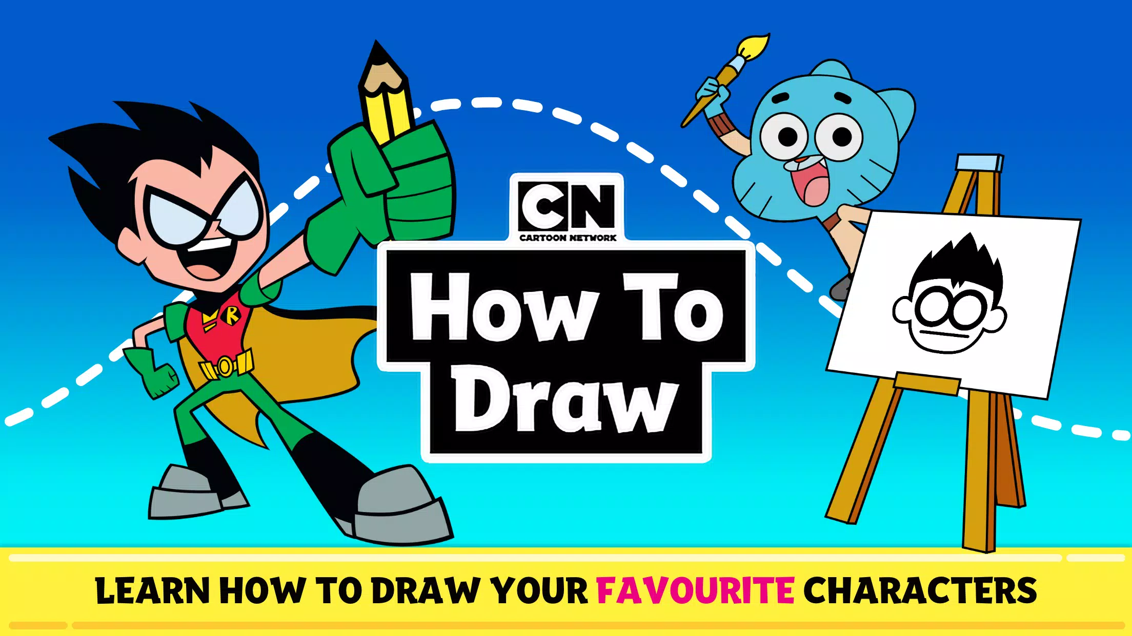 Cartoon Network: How to Draw应用截图第0张