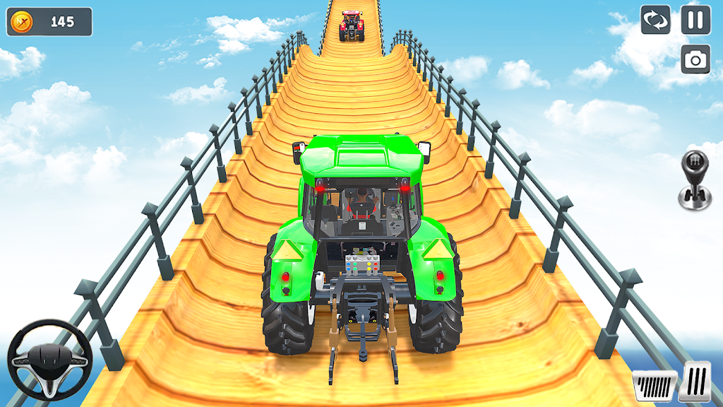 Mega Ramp Tractor Stunt Game应用截图第0张