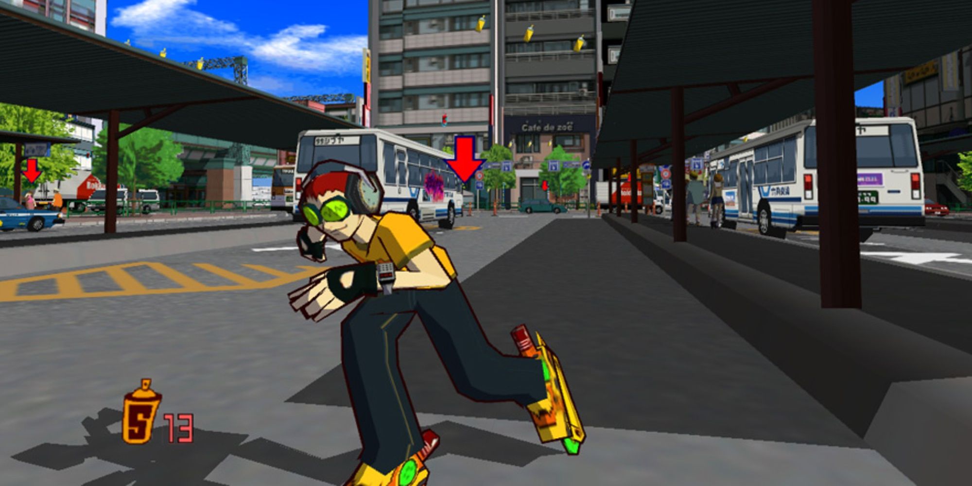 Rumeur : fuite de captures d'écran du remake de Jet Set Radio en ligne