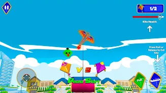 Pipa Layang Kite Flying Game Schermafbeelding 2