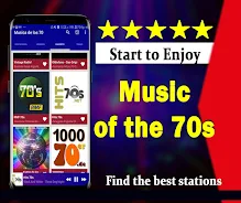 Music 70s Ảnh chụp màn hình 0