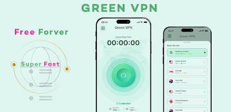 Green VPN - Fast VPN - Proxy Ekran Görüntüsü 0