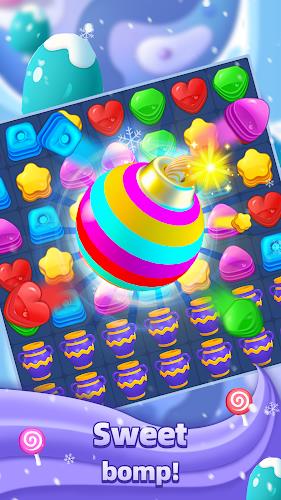 Sweet Candy Cat Puzzle Game Tangkapan skrin 2