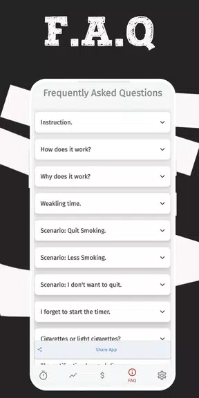 SWay: Quit/Less Smoking Slowly Скриншот 2