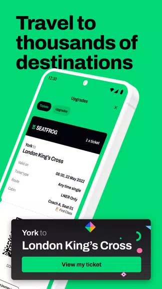 Seatfrog: Buy Train Tickets Captura de tela 2