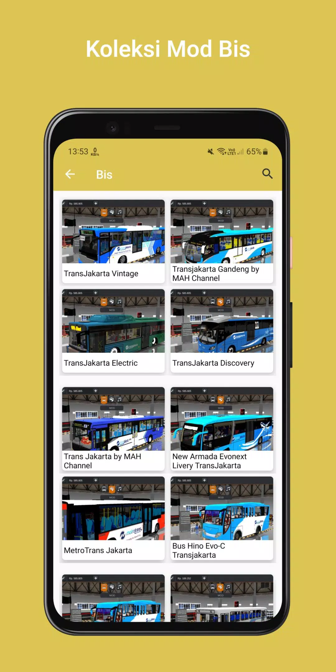 MOD Bus Simulator Indonesia应用截图第1张