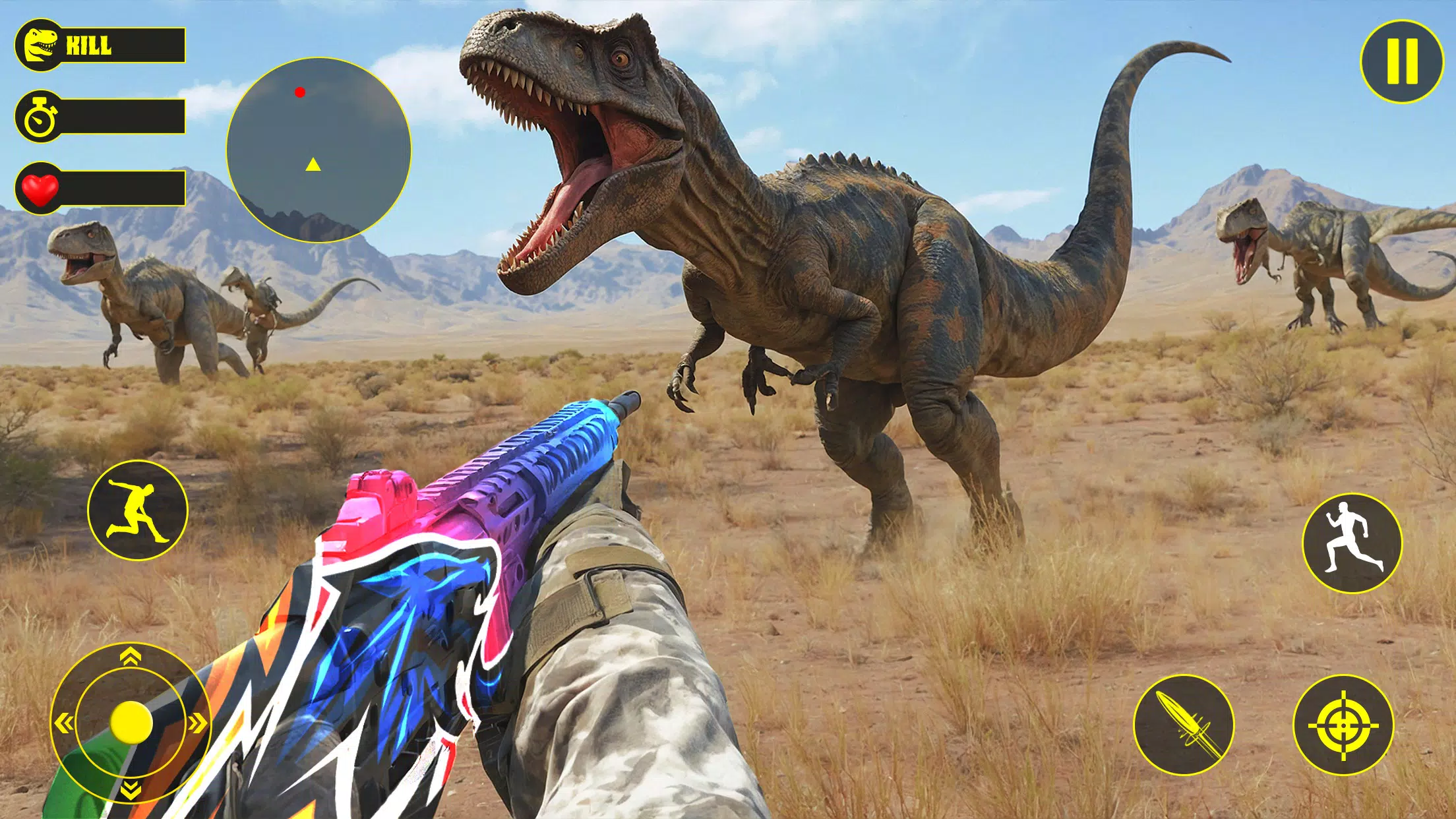 Deadly Dino Survival Simulator Скриншот 1