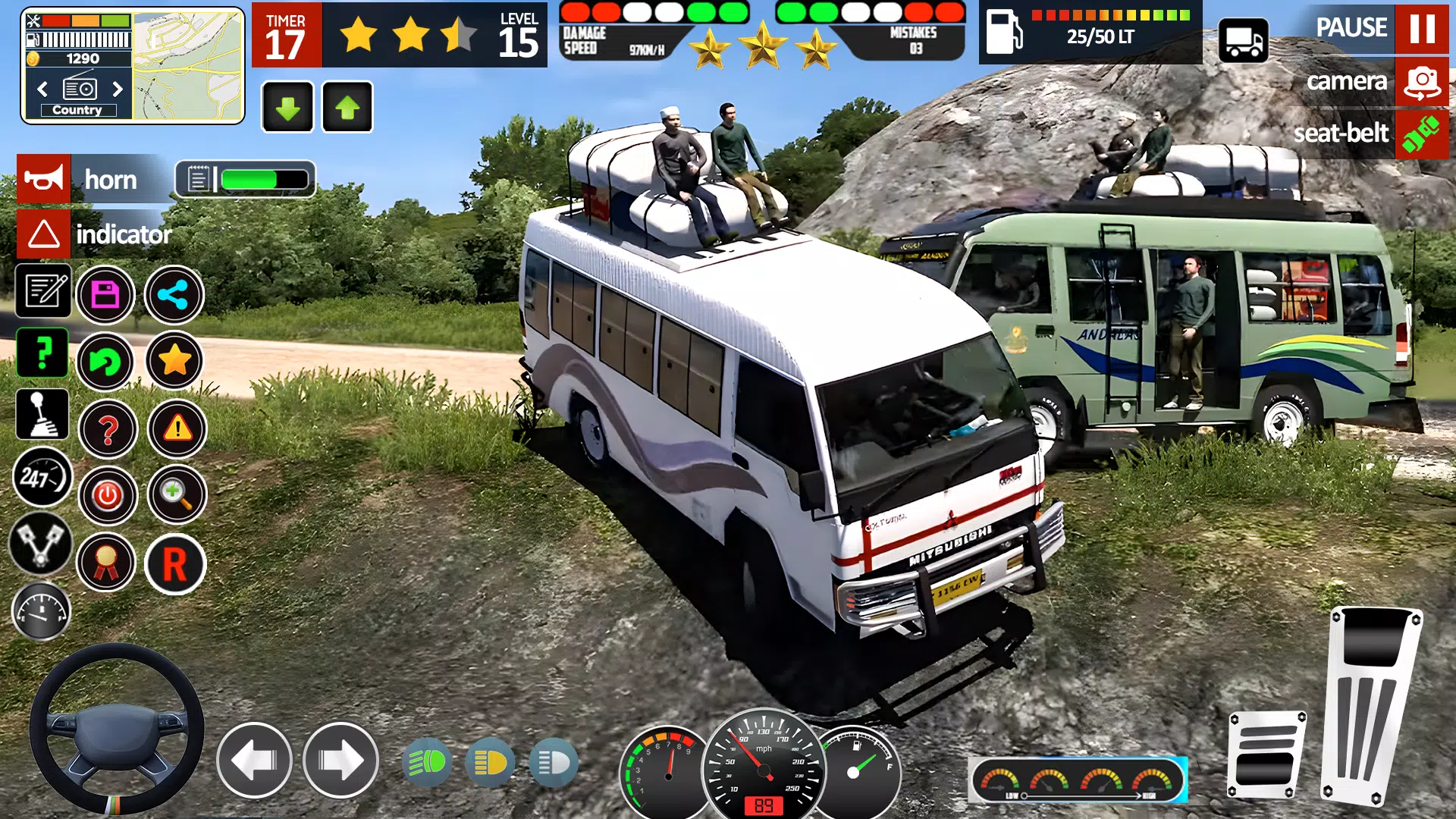 Mini Bus Game: Bus Driving 3D ภาพหน้าจอ 3
