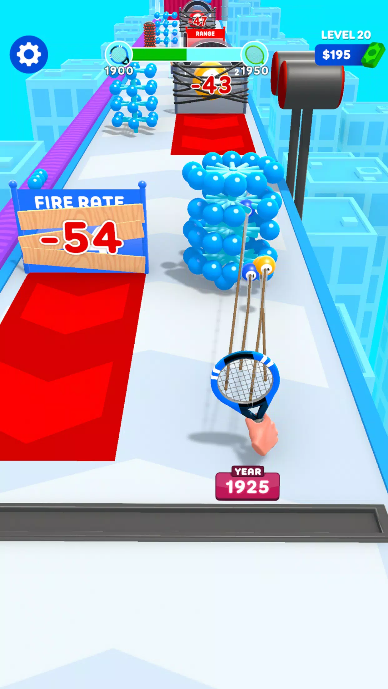 Racket Run Capture d'écran 1