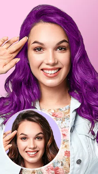 Changer Couleur de Cheveux - c Capture d'écran 2