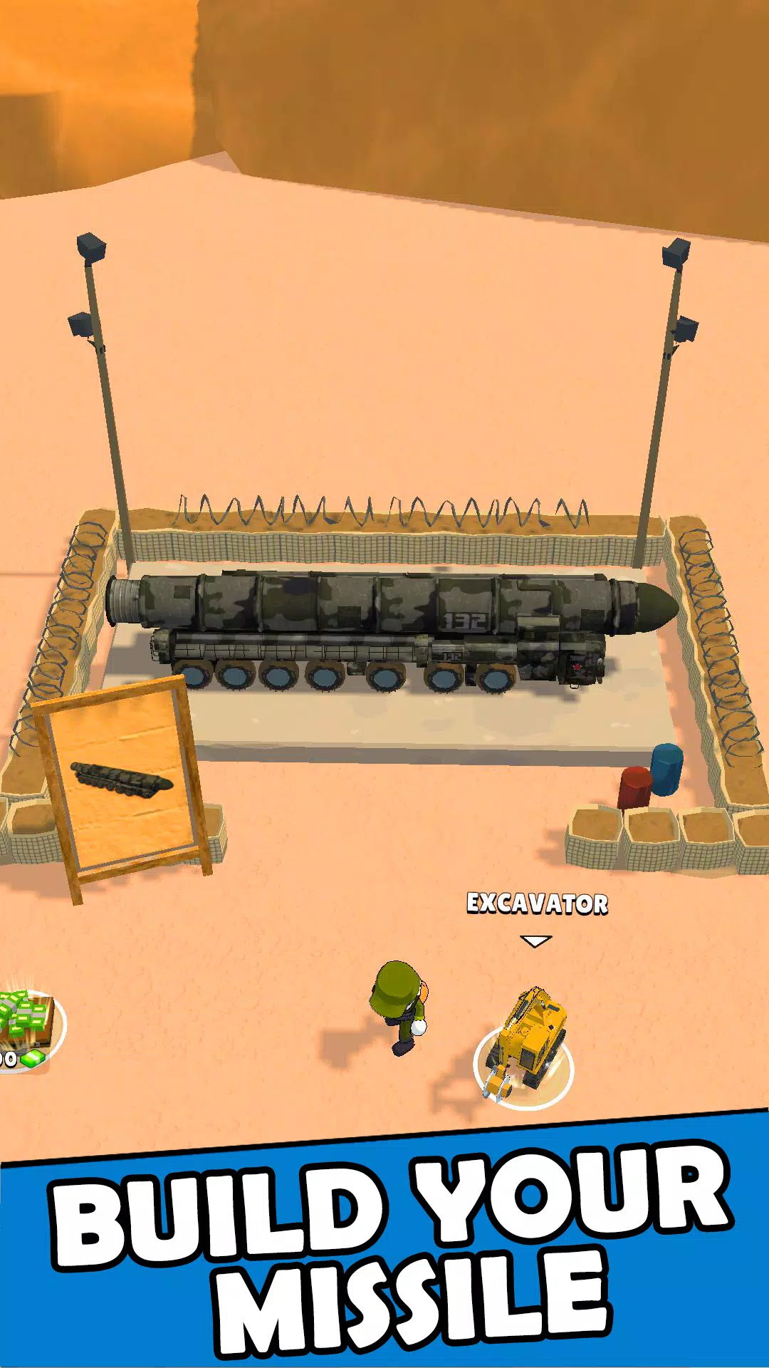 Schermata Missiles Base: Tycoon Game 0