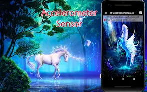 Unicorn Live Wallpapers ဖန်သားပြင်ဓာတ်ပုံ 1