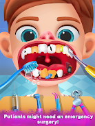 Dentist Doctor Hospital Games Zrzut ekranu 3