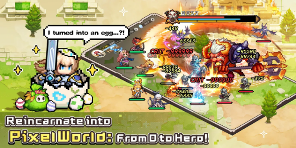 Zero to Hero: Pixel Saga Capture d'écran 0