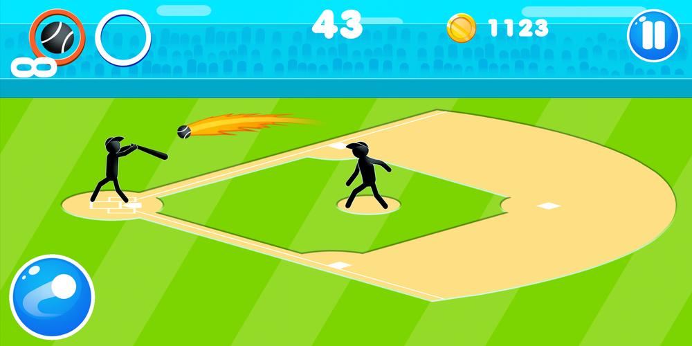 Stickman Baseball Screenshot 0