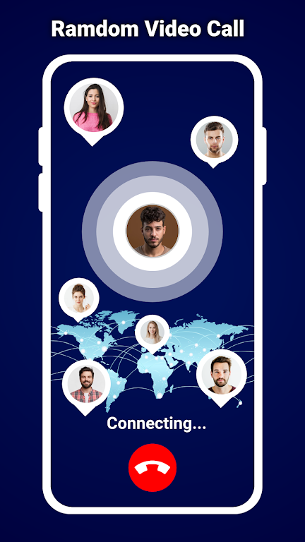 Live Video Call - Global Chat 스크린샷 3