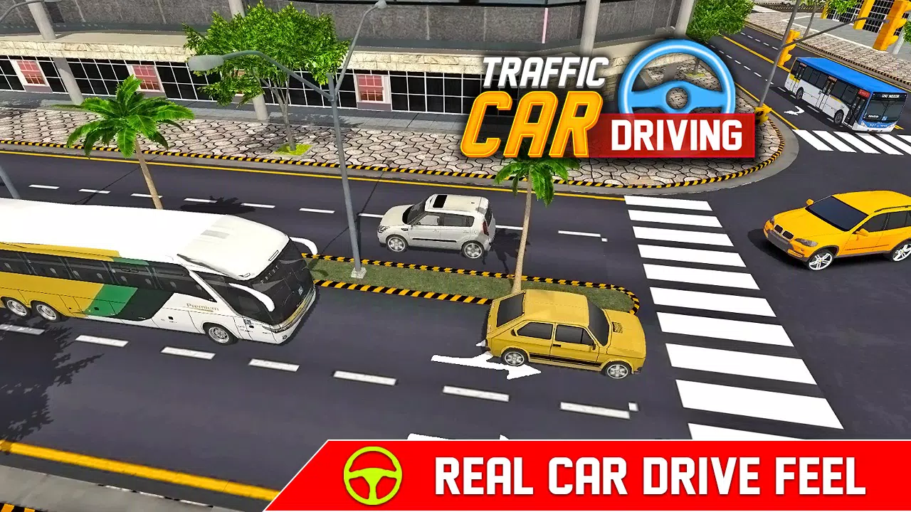 Traffic And Car Driving - Sim स्क्रीनशॉट 1