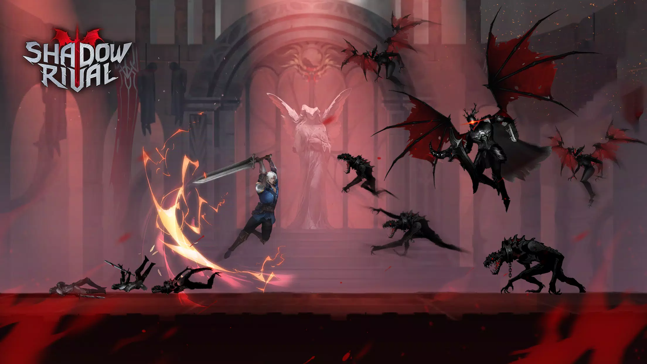 Shadow Rival: Action War Game ภาพหน้าจอ 1