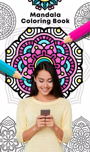 Mandala Color Game Antistress Capture d'écran 0
