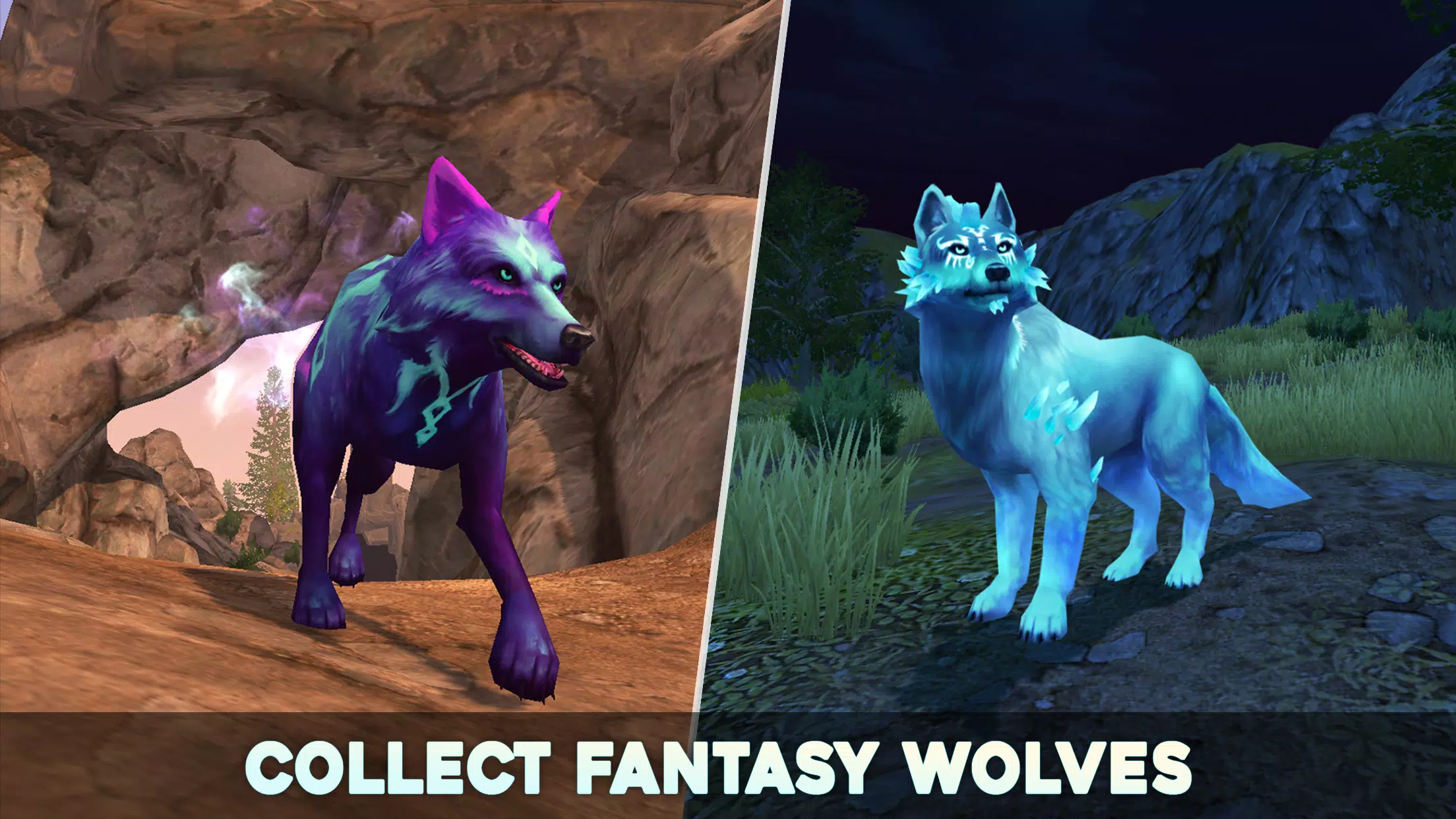 Wolf Tales - Wild Animal Sim Ảnh chụp màn hình 2