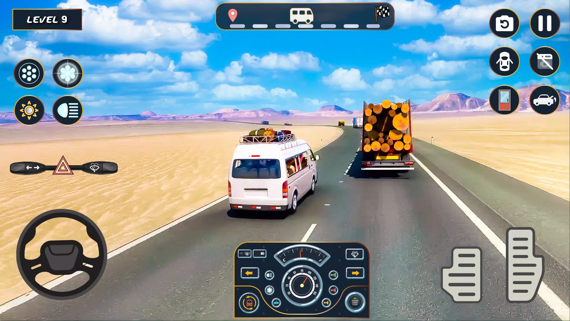 Van Simulator Dubai Van Games ภาพหน้าจอ 2