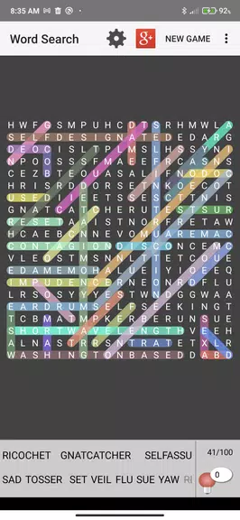 Word Search Puzzle Ảnh chụp màn hình 2