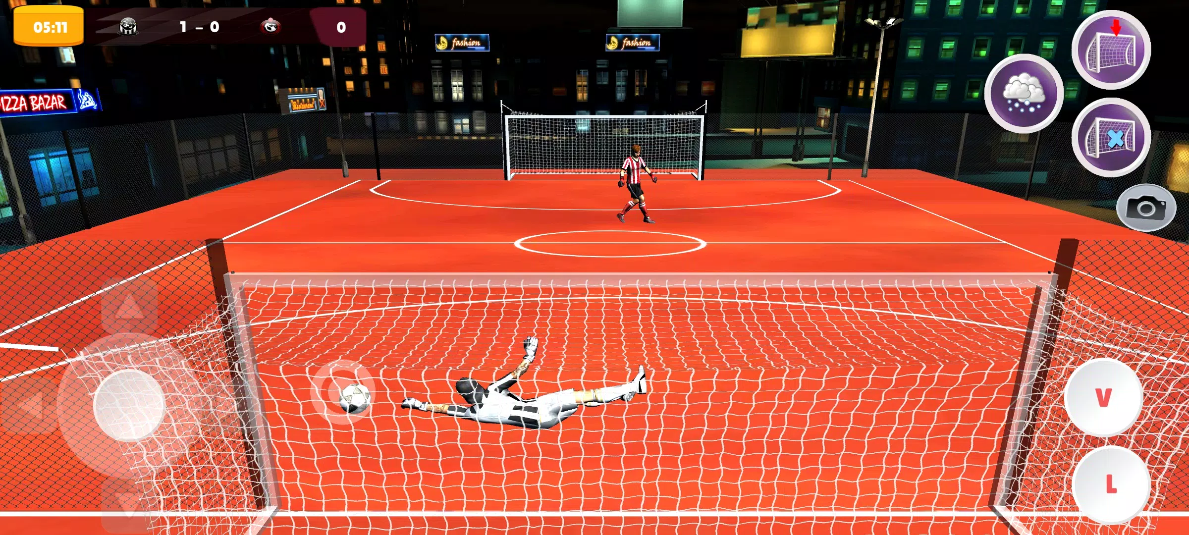 Goalie Wars Football Street Скриншот 0