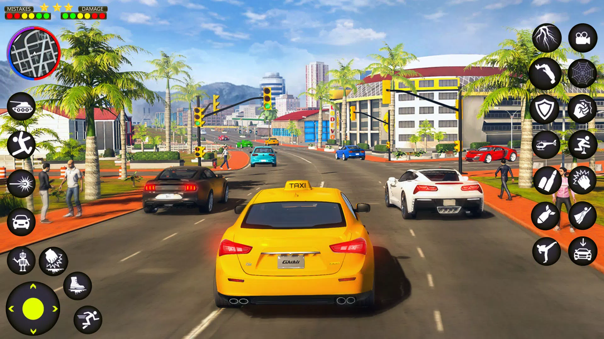 Taxi Driving: 3D Crazy Parking应用截图第3张