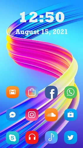 Schermata Tecno Spark 8 Launcher 0