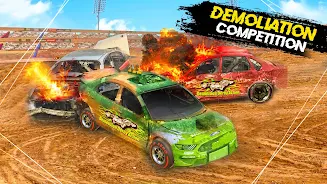 X Demolition Derby: Car Racing Tangkapan skrin 3