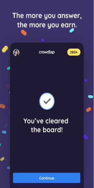 Crowdtap: Surveys & Rewards स्क्रीनशॉट 2