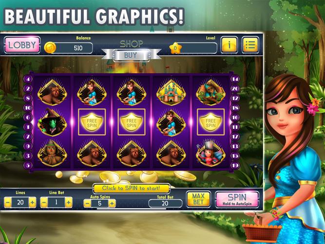 Wizard Of Wonderland Slots Screenshot 1