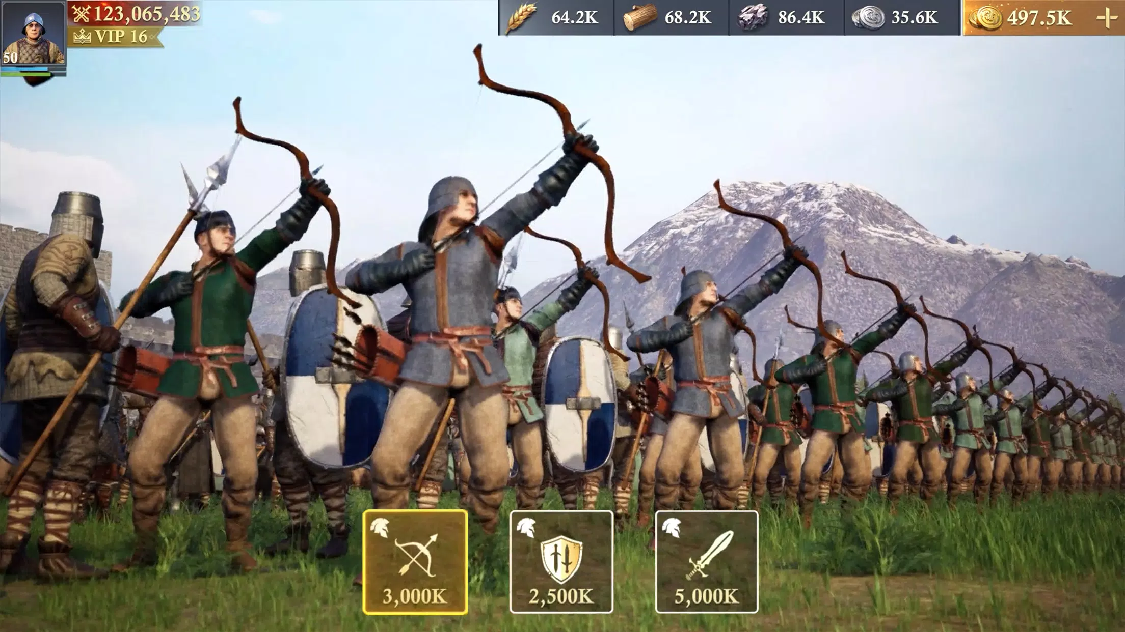 Frost & Flame: King of Avalon Ảnh chụp màn hình 3