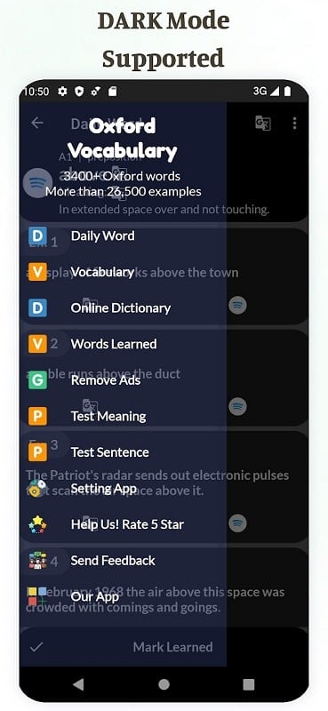 Oxford Vocabulary Captura de tela 1