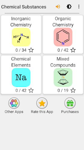 Chemical Substances: Chem-Quiz Screenshot 0