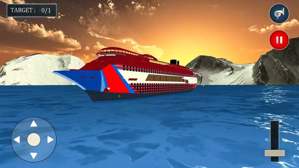 Sea Captain Ship Driving Sim 스크린샷 1