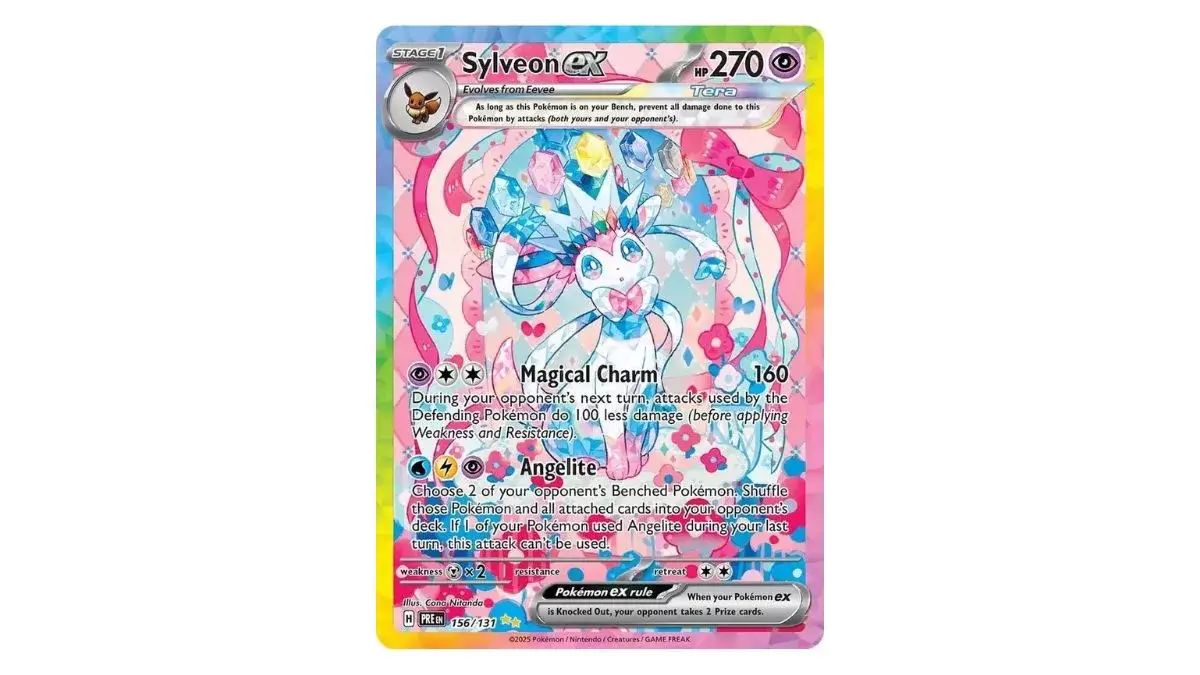 Prismatic Evolutions Sylveon ဟောင်း