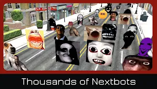 Nextbots Online: Scary Games Captura de tela 1