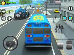 School Bus Simulator Driving Скриншот 1