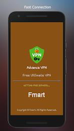 Advance VPN: Fast VPN App Captura de tela 3